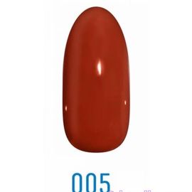 Гель-лак Leo №005 (малиново-бордовый, эмаль), 9 мл