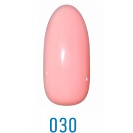Гель-лак Leo №030 (пастельный кораллово-розовый, эмаль), 9 мл