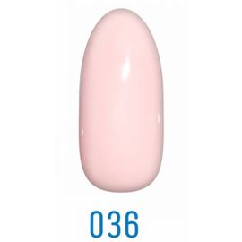 Гель-лак Leo №036 (розово-молочный, эмаль), 9 мл